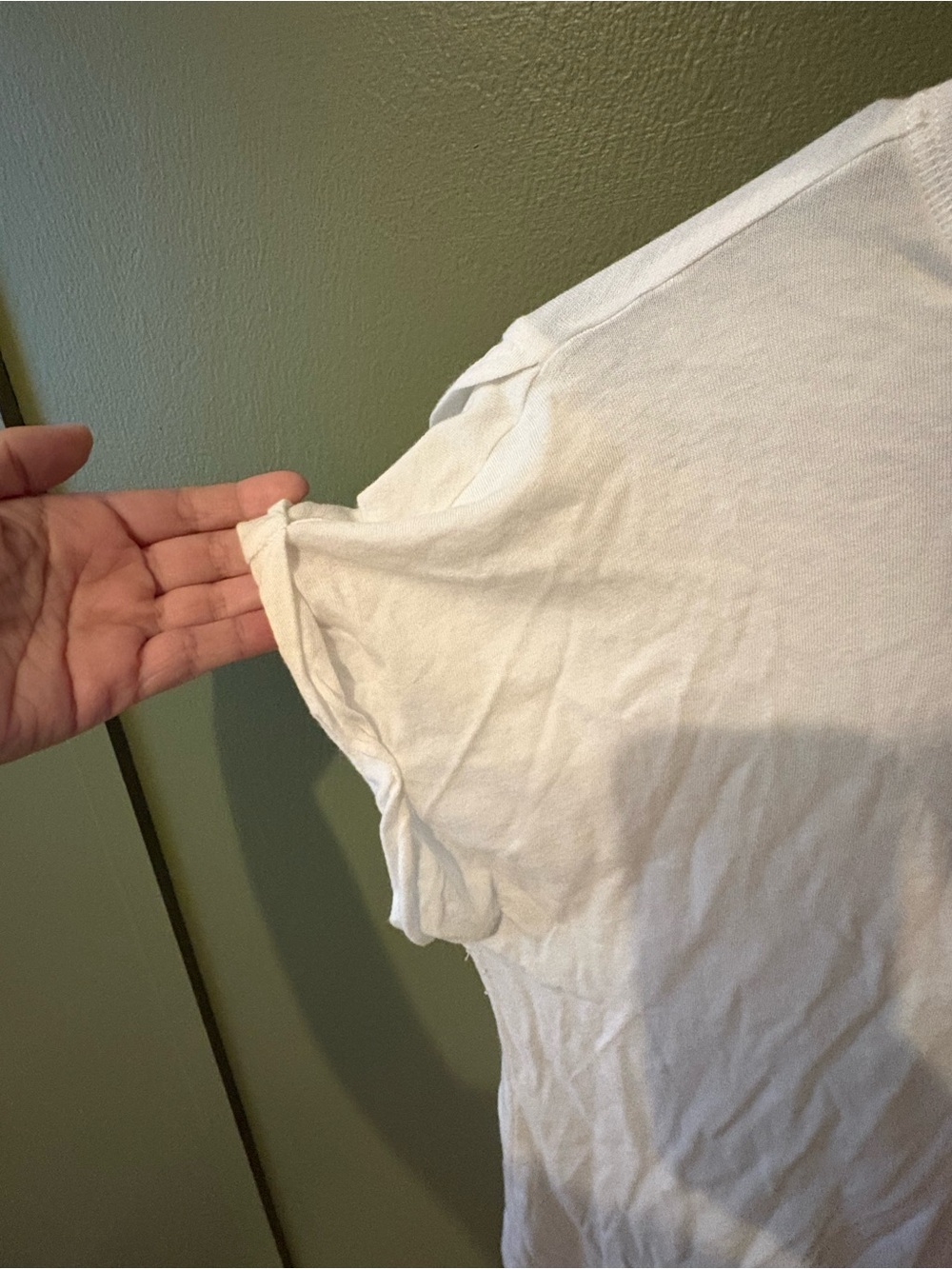 Xersion White Ruffle Active Top - Picture 4 of 6
